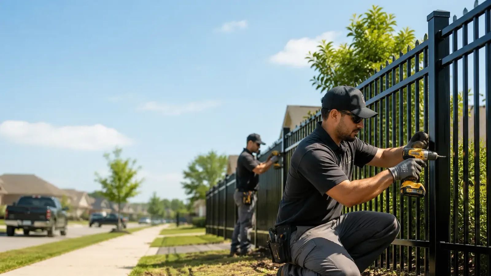 Metal Fence Installation in Attleboro, MA